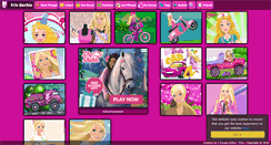 Desktop Screenshot of frivbarbie.com